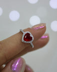 Anello Red Heart