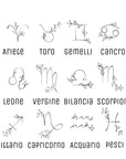 Collana SEGNO ZODIACALE